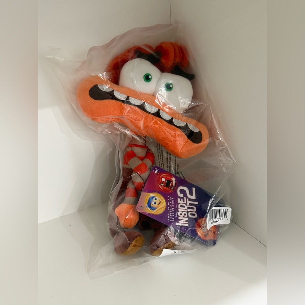 NWT Disney Store Inside Out 2 Anxiety Plush (12 inches)